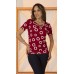 034191 - Blusa Ramany Cós Estampada Póa